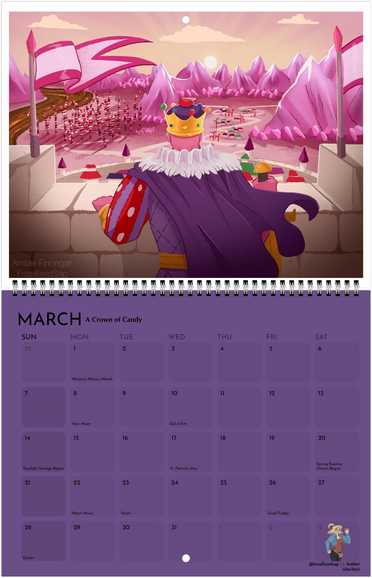 Unofficial 2027 Dimension20 Fanart Calendar (Listing #1)