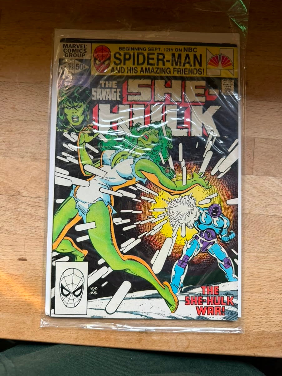 The Savage She-Hulk (1980) #23 signed by Tatiana Maslany