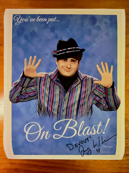 On Blast! print SIGNED by Jeremy Culhane
