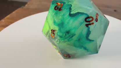 Team Algae - 50mm Chonk D20