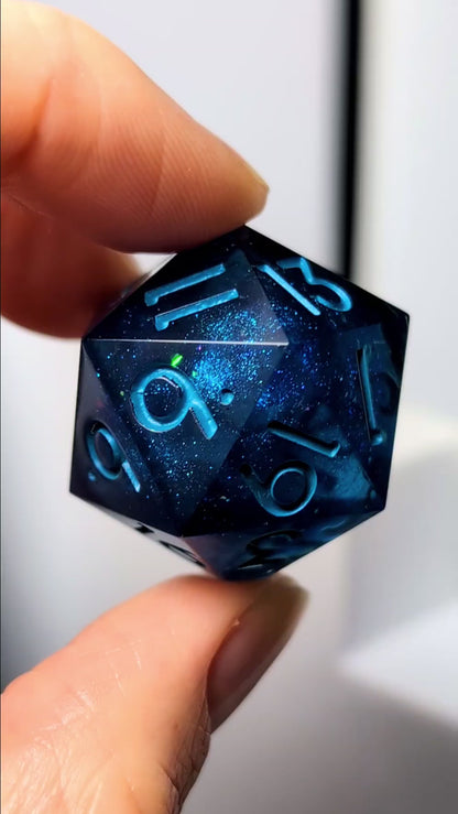 Blue Wave - D20 Pair
