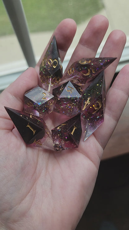 Persephone in a Galaxy - 7-Piece Dice Set