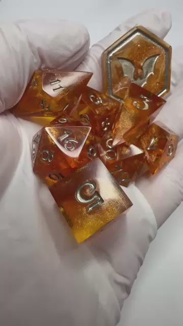 Burn them Down - 8-Piece Dice Set