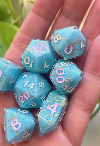 Let Your Light Shine Through Dice Set