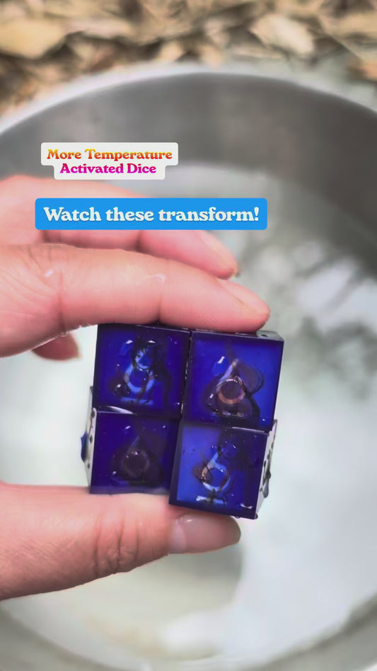 Melting the Ice - 6D6 Temperature Color Change Dice