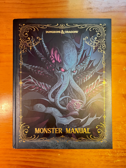 Monster Manual (2024 Alternate Cover) Signed by Rekha Shankar