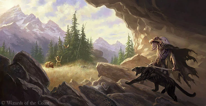 "Sojourn" Giclée Print Signed by Todd Lockwood
