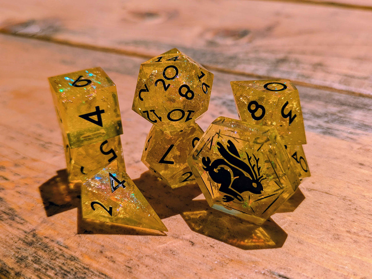 Sunlit - 8-Piece Dice Set