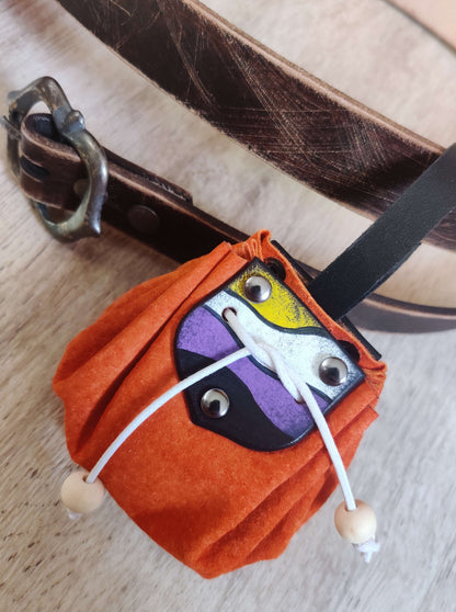Leather Dicebag Commission