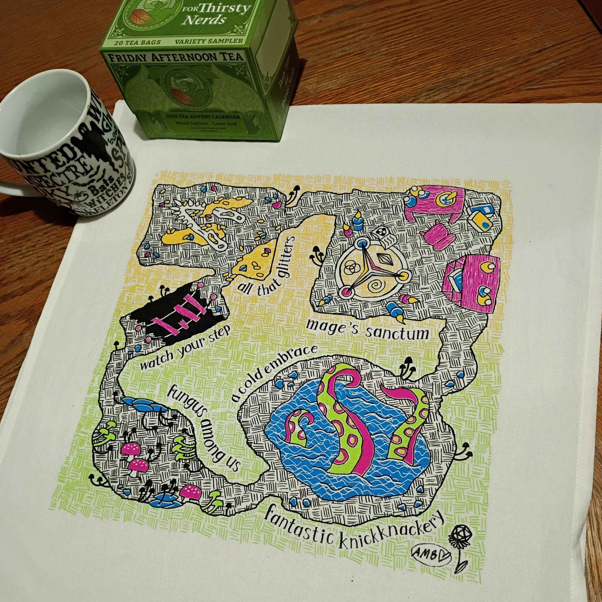 Dungeon Pin and Map Set